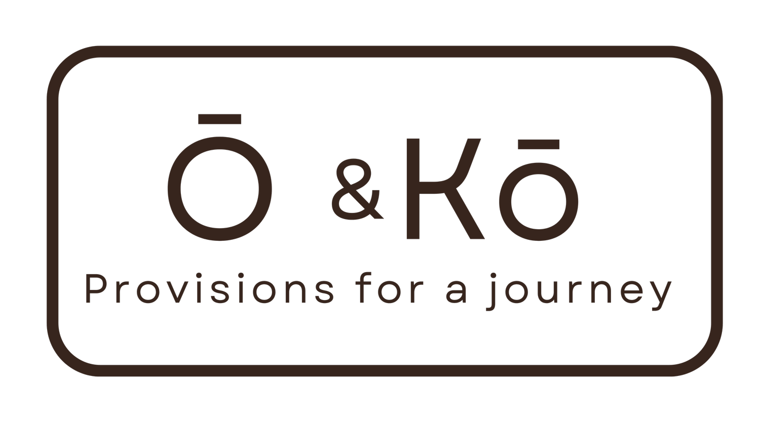Ō and Kō