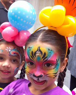 Up Up and Away Face Paint